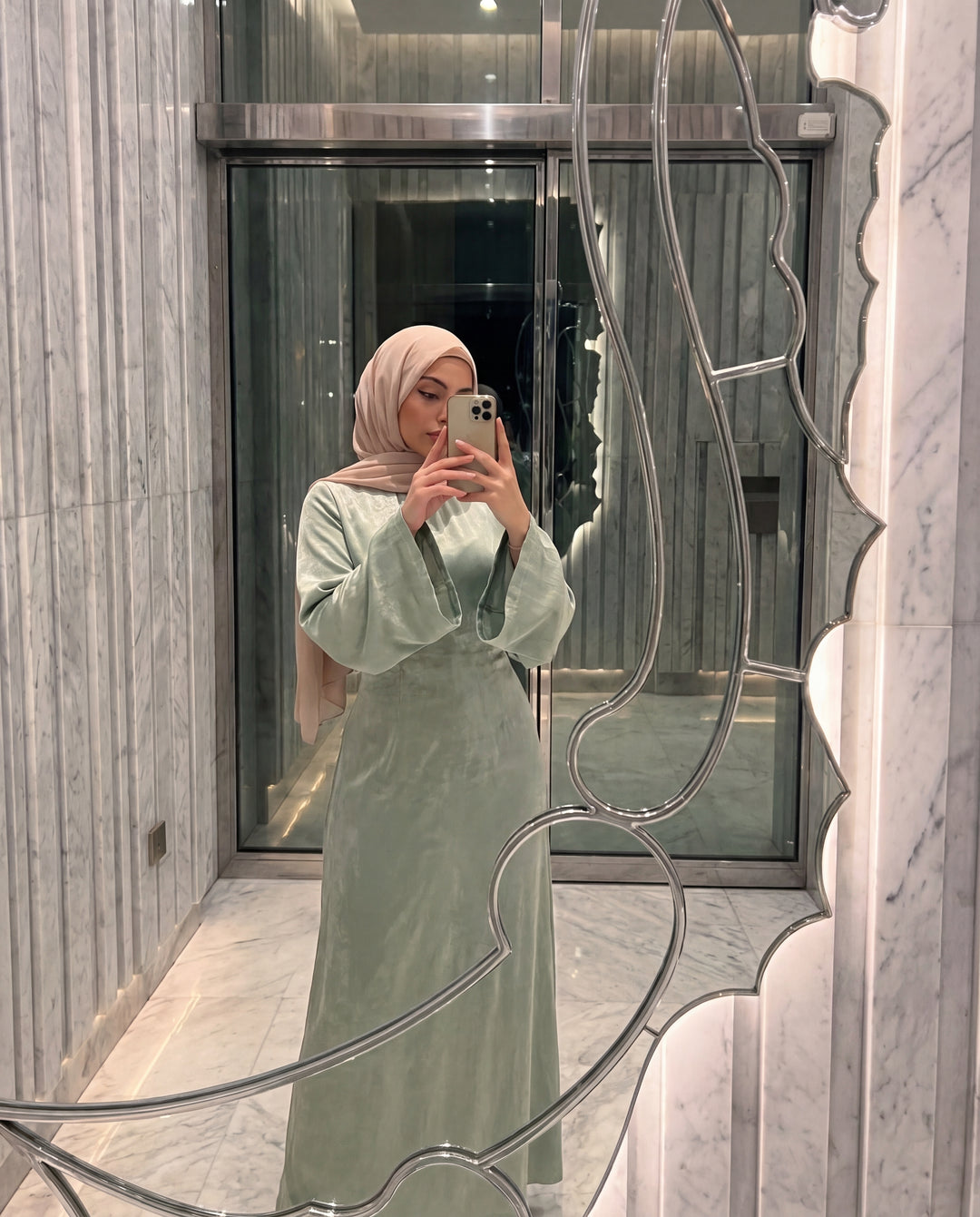 Camille - Light Green customer photo 2