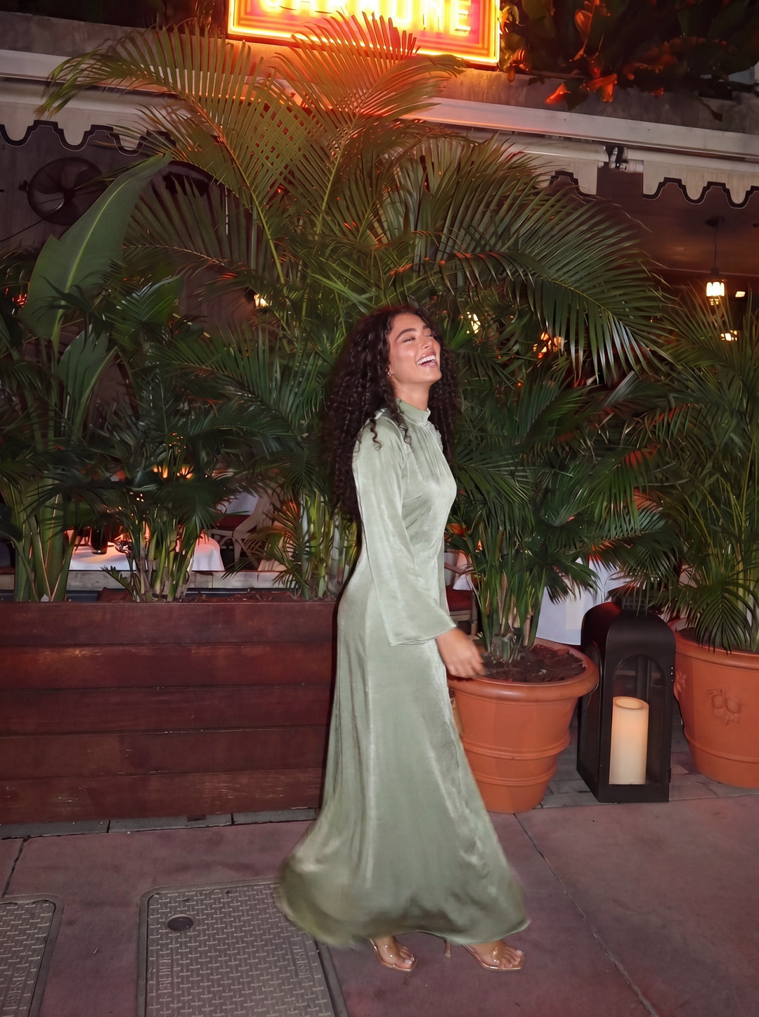 Camille - Light Green customer photo 3