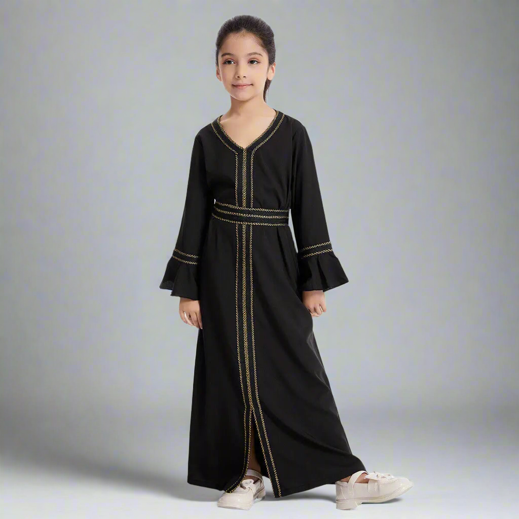 Girls Traditional Abaya