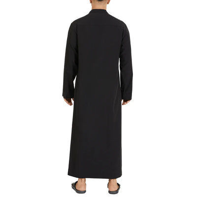 Black Formal Plain Thobe