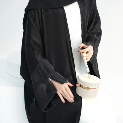 Dubai Style Kimono Black