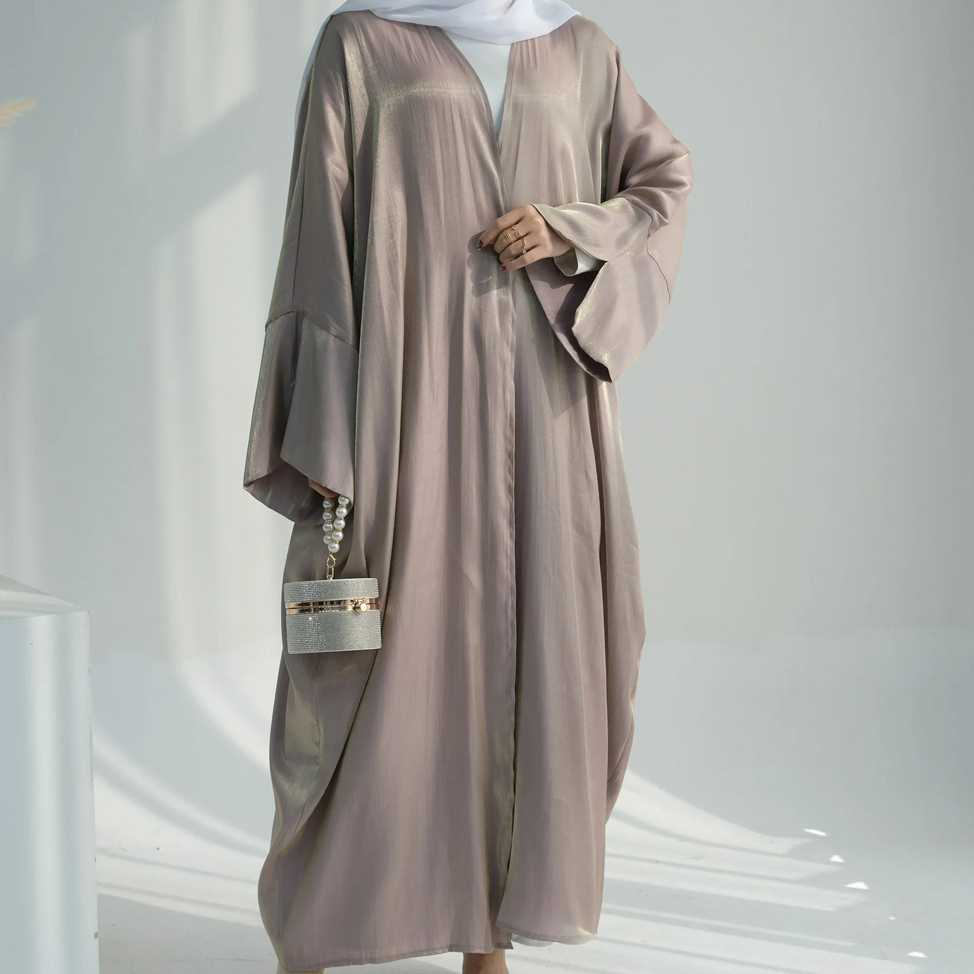 Dubai Style Kimono Brown