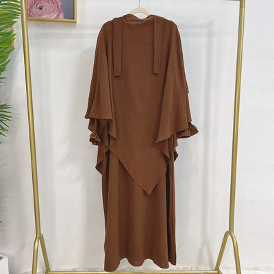 Women's Two-Piece Khimar Set