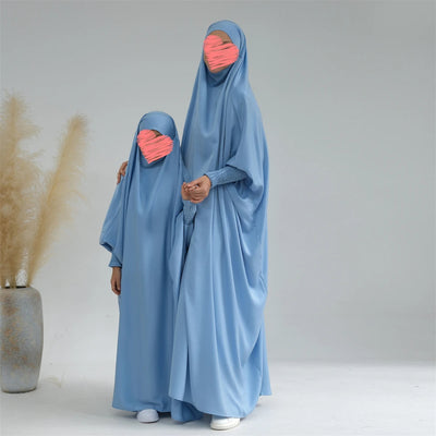 Mom and Daughter One-Piece Khimar, Prayer garment