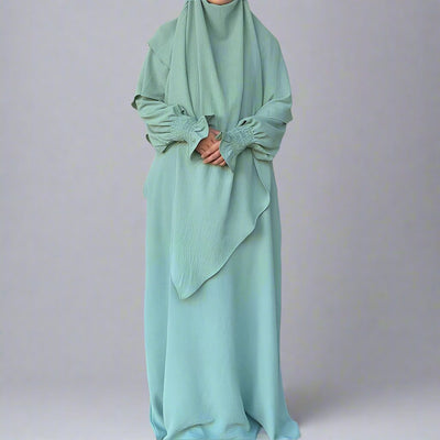 Women's Two-Piece Khimar Set