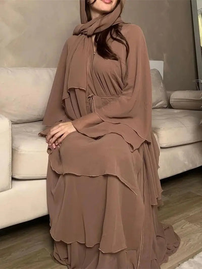 Layered Chiffon dress