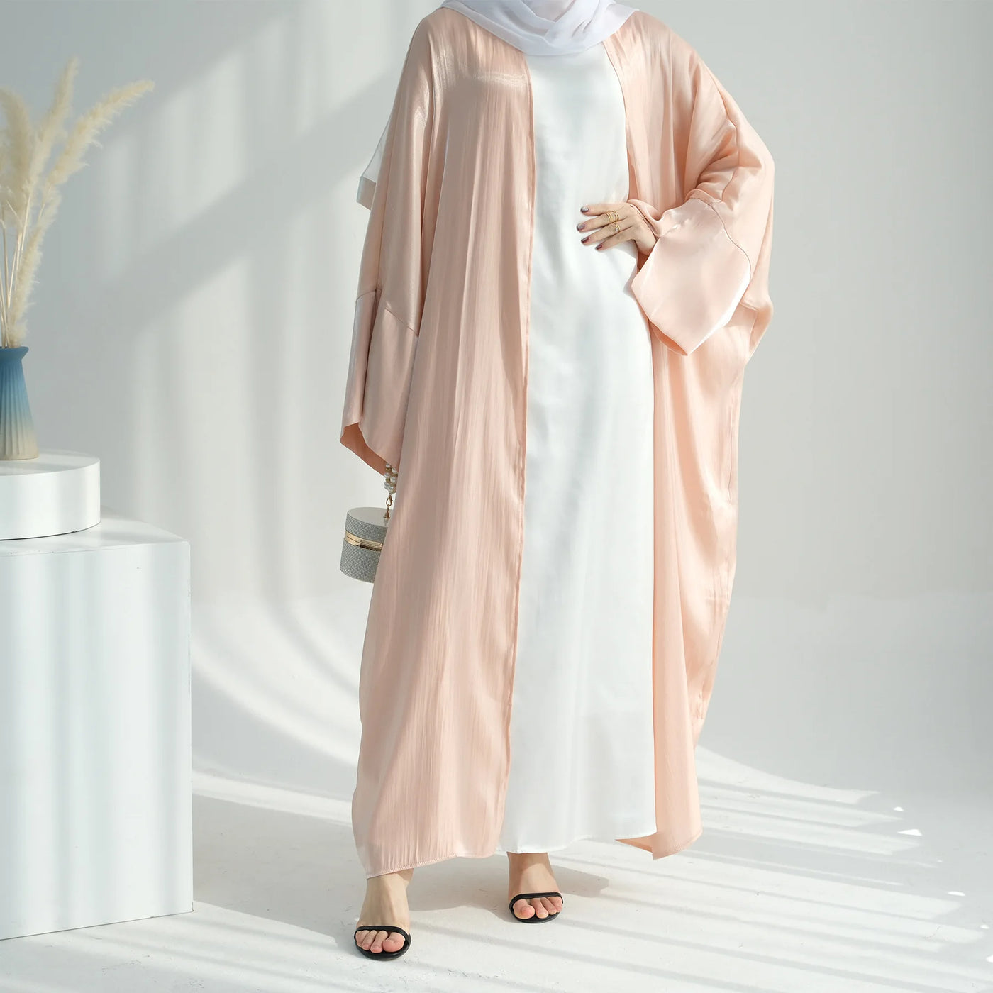 Dubai Style Kimono PINK