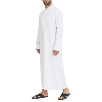 Formal Plain White Thobe