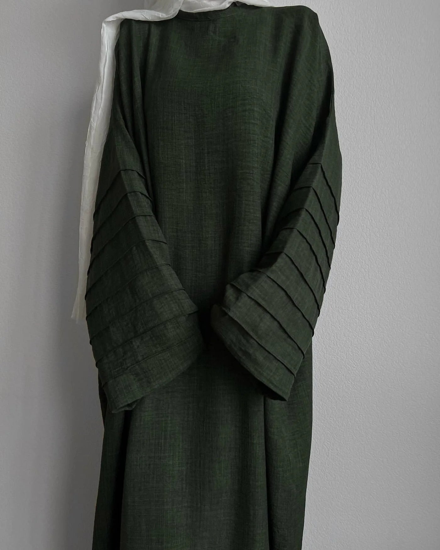 Modest Women's Abaya with Layered Sleeves