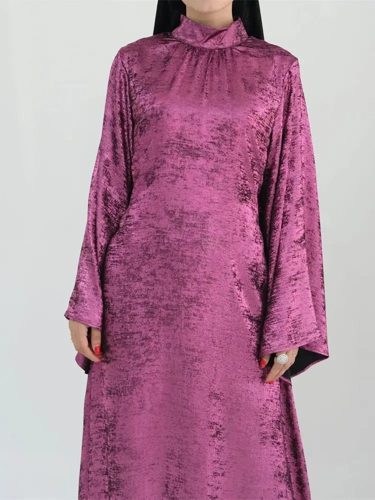 Pink Elegance Abaya Dress