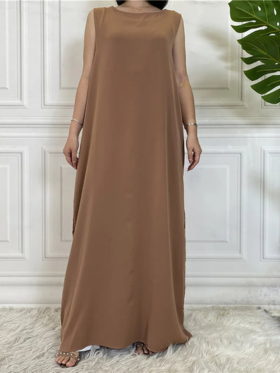 Sleeveless Kaftan Under Dress