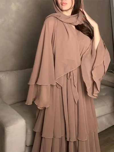 Layered Chiffon dress