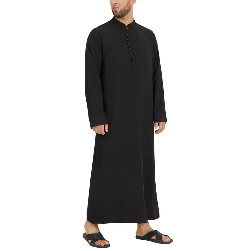 Black Formal Plain Thobe