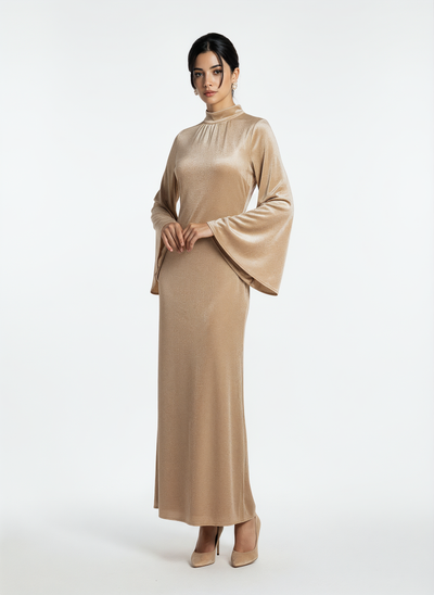 Velvet Elegance Abaya Dress