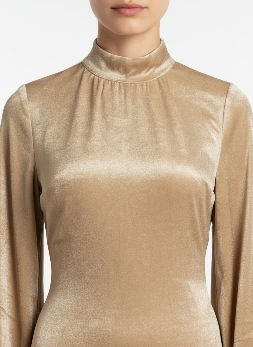 Velvet Elegance Abaya Dress