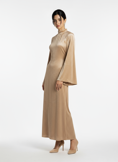 Velvet Elegance Abaya Dress