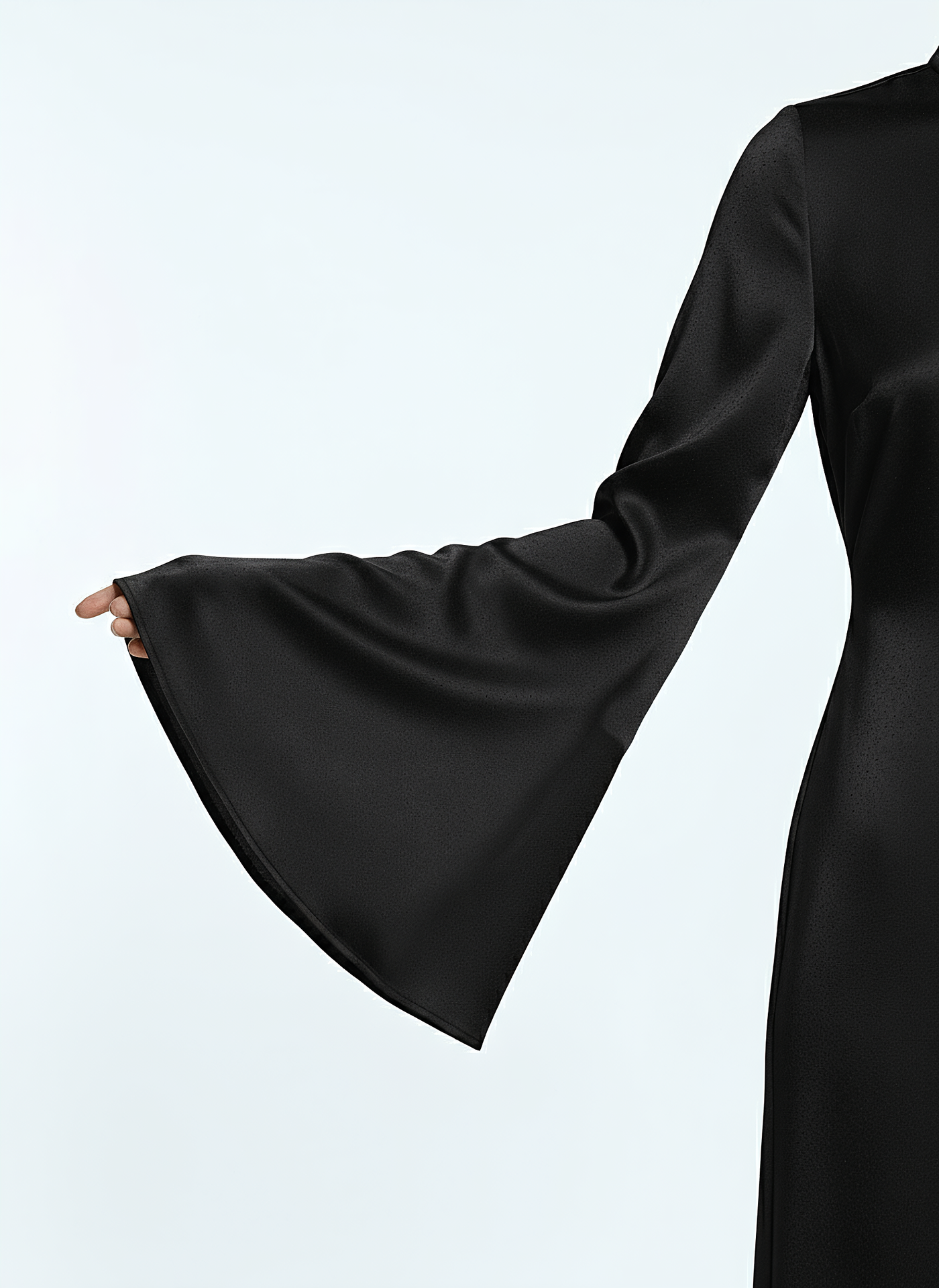 Velvet Elegance Abaya Dress