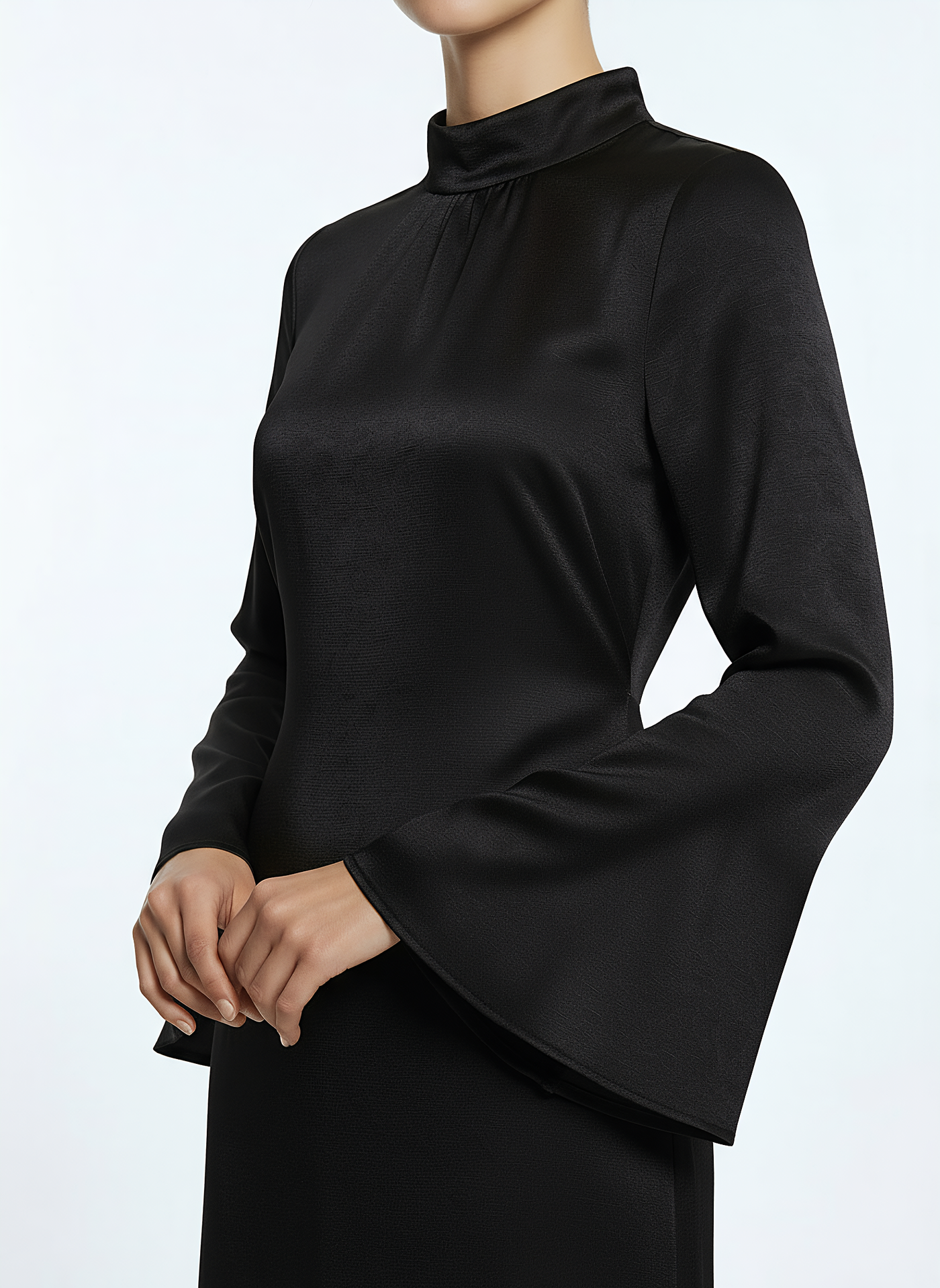 Velvet Elegance Abaya Dress