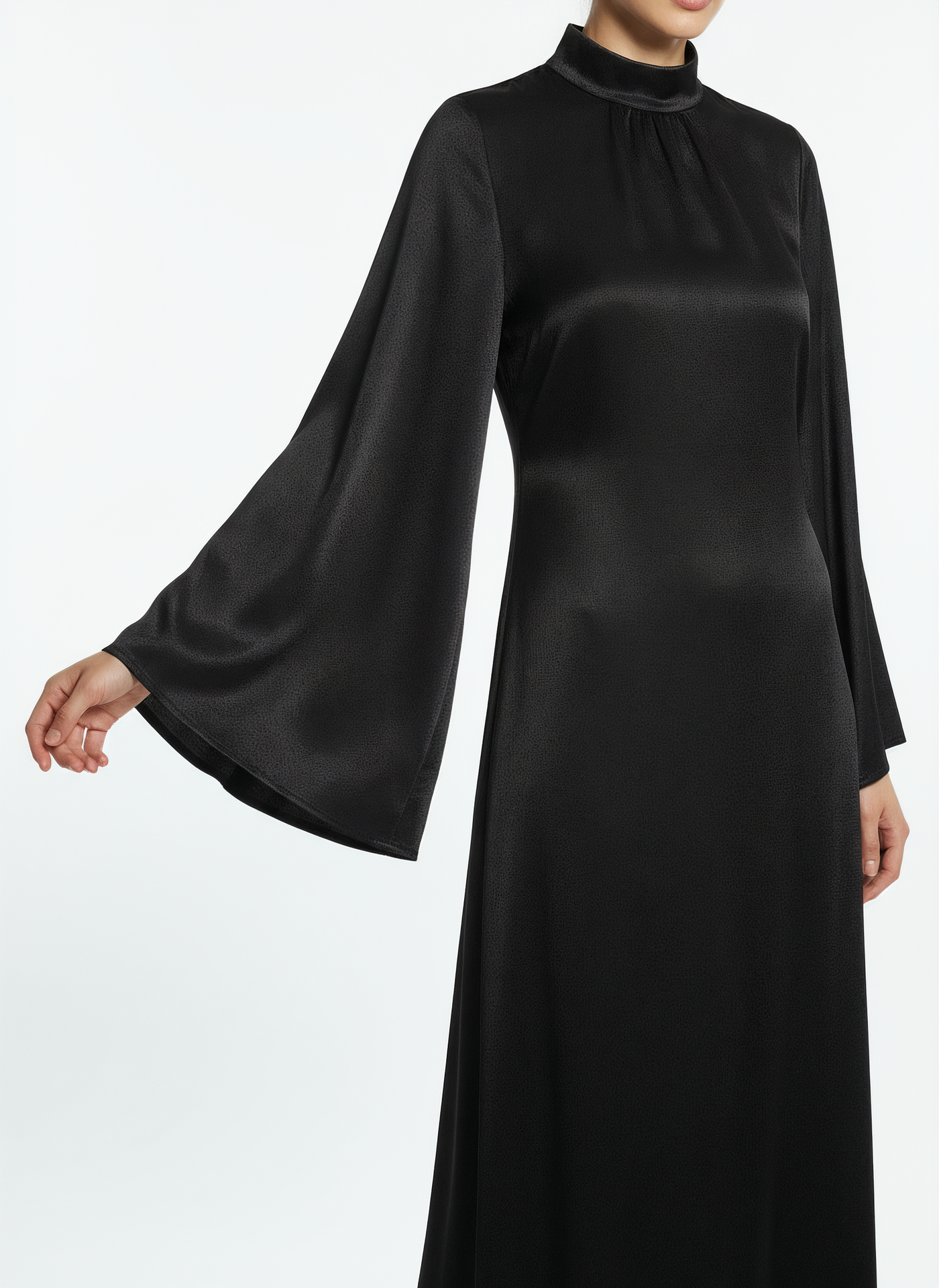 Velvet Elegance Abaya Dress