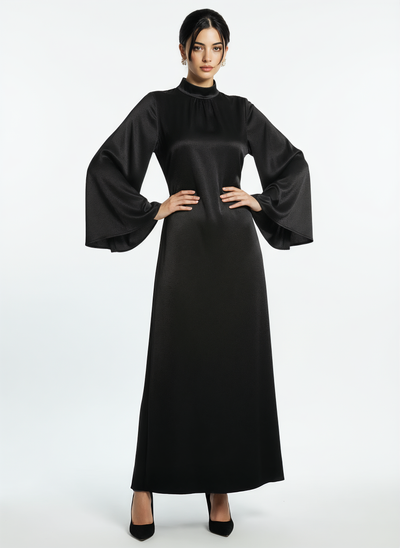 Velvet Elegance Abaya Dress