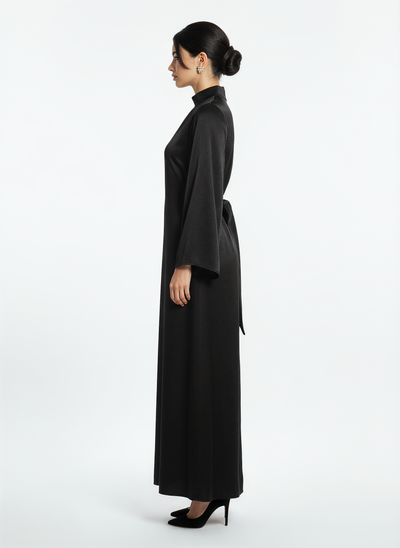 Velvet Elegance Abaya Dress
