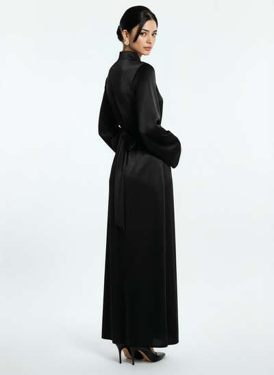 Velvet Elegance Abaya Dress