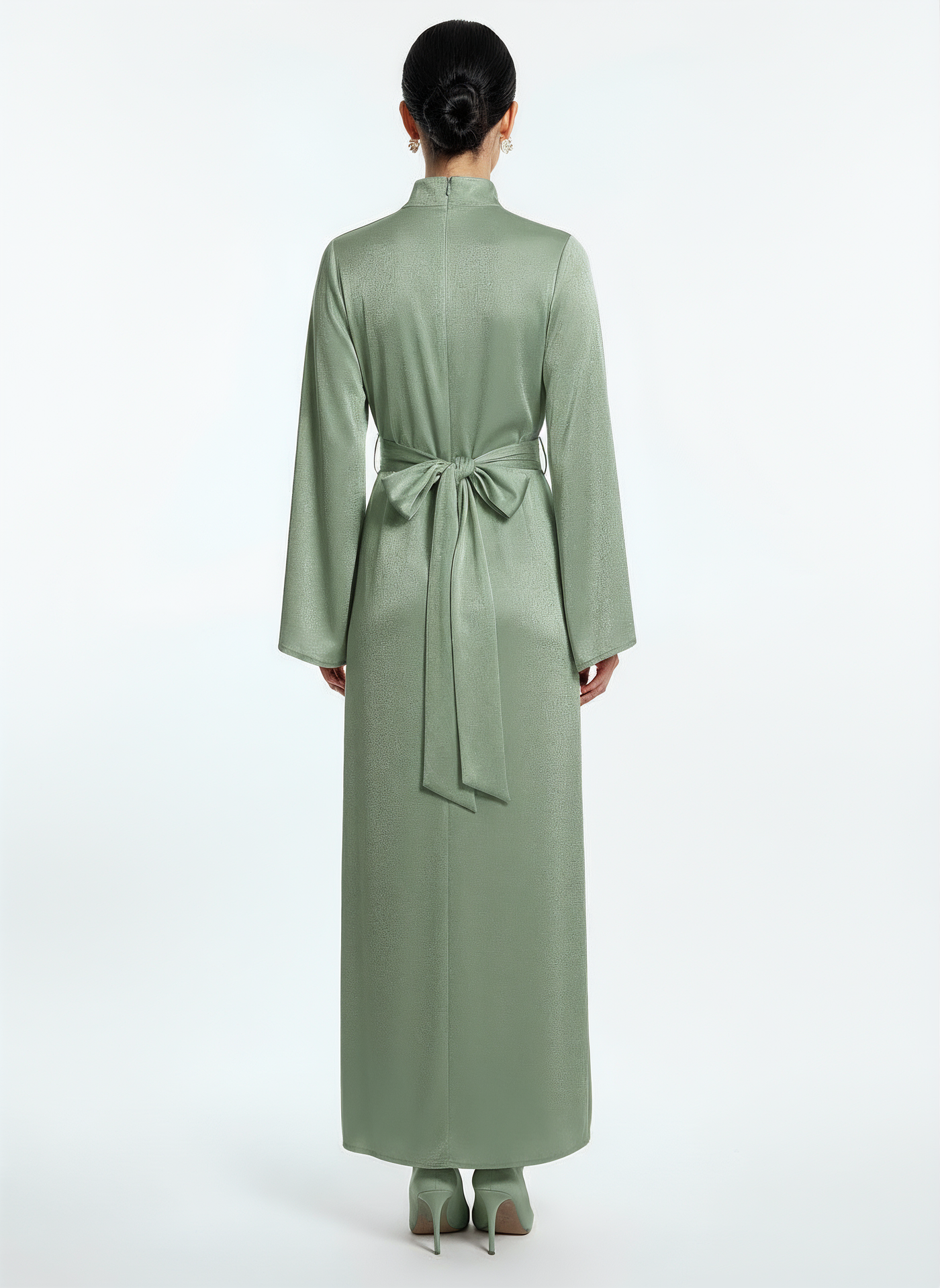 Velvet Elegance Abaya Dress