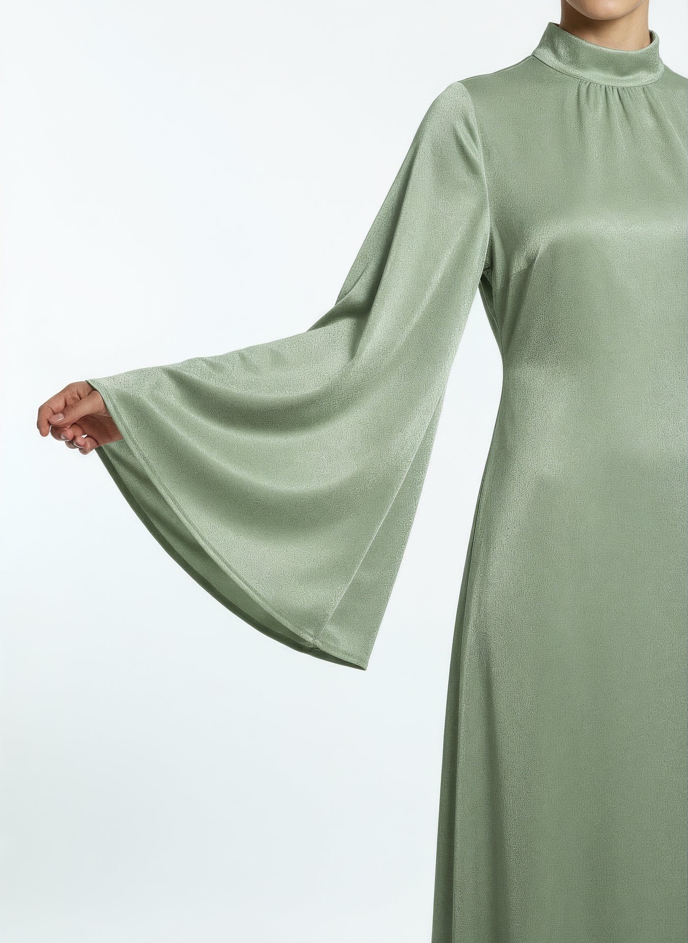Velvet Elegance Abaya Dress