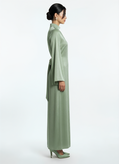 Velvet Elegance Abaya Dress