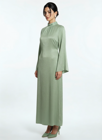 Velvet Elegance Abaya Dress