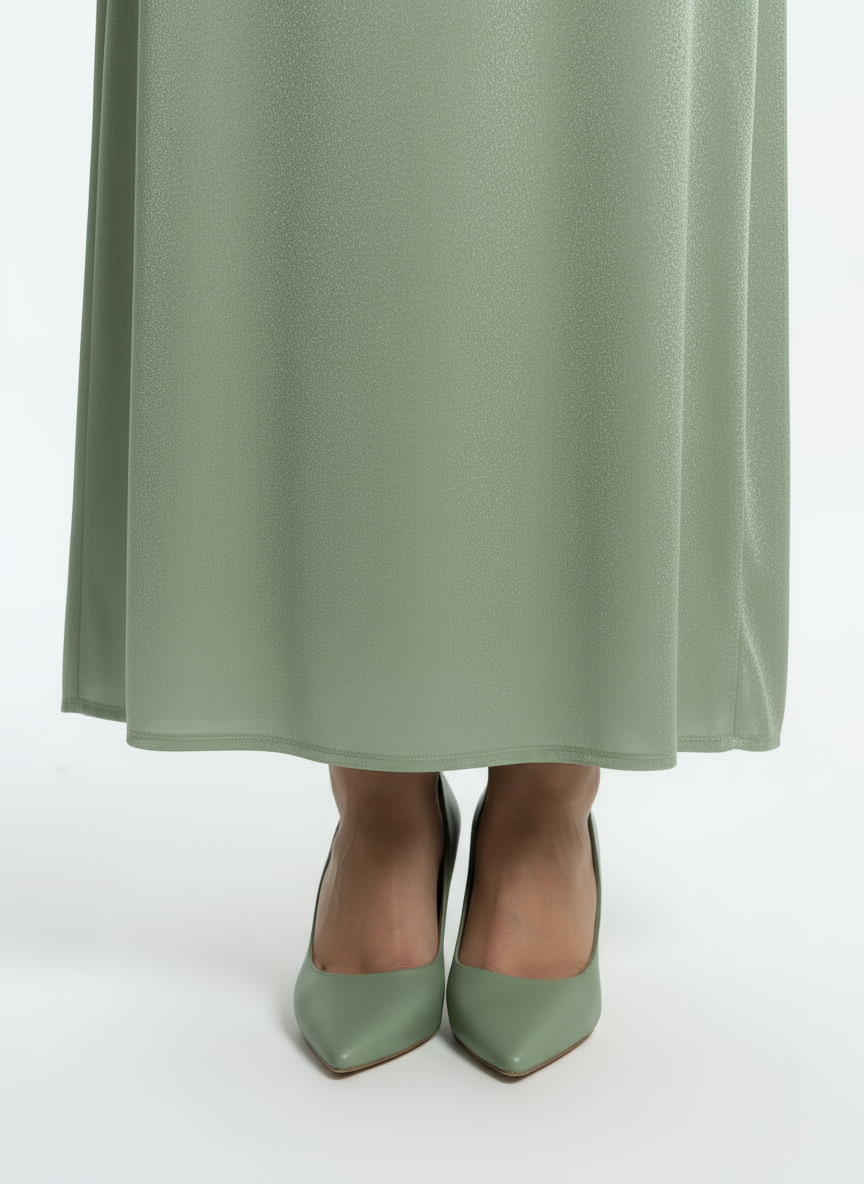 Velvet Elegance Abaya Dress