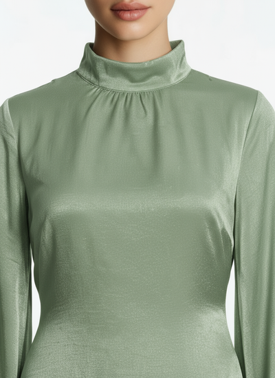 Velvet Elegance Abaya Dress