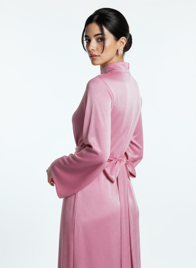 Velvet Elegance Abaya Dress