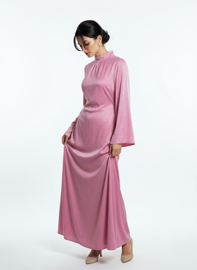 Velvet Elegance Abaya Dress