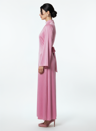 Velvet Elegance Abaya Dress