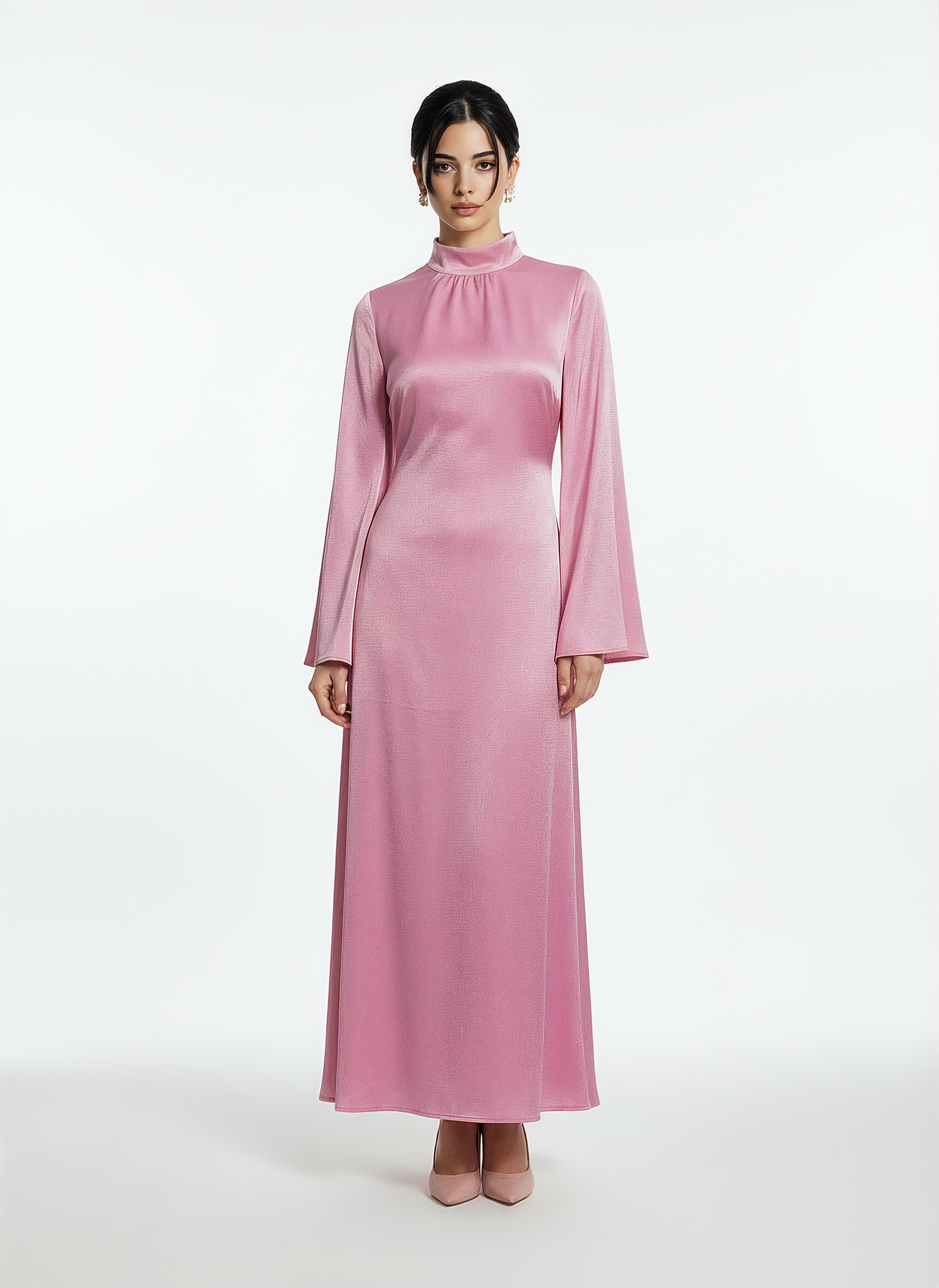 Velvet Elegance Abaya Dress