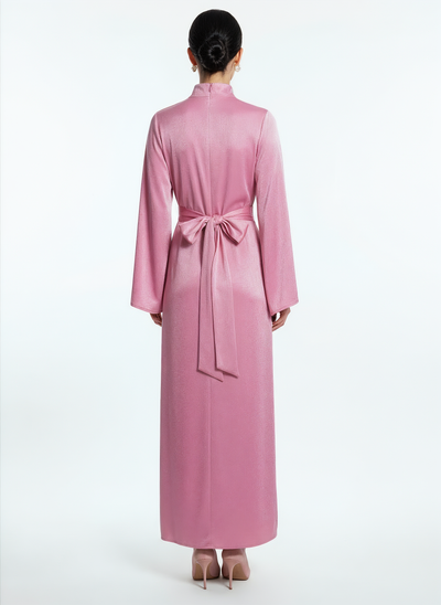 Velvet Elegance Abaya Dress