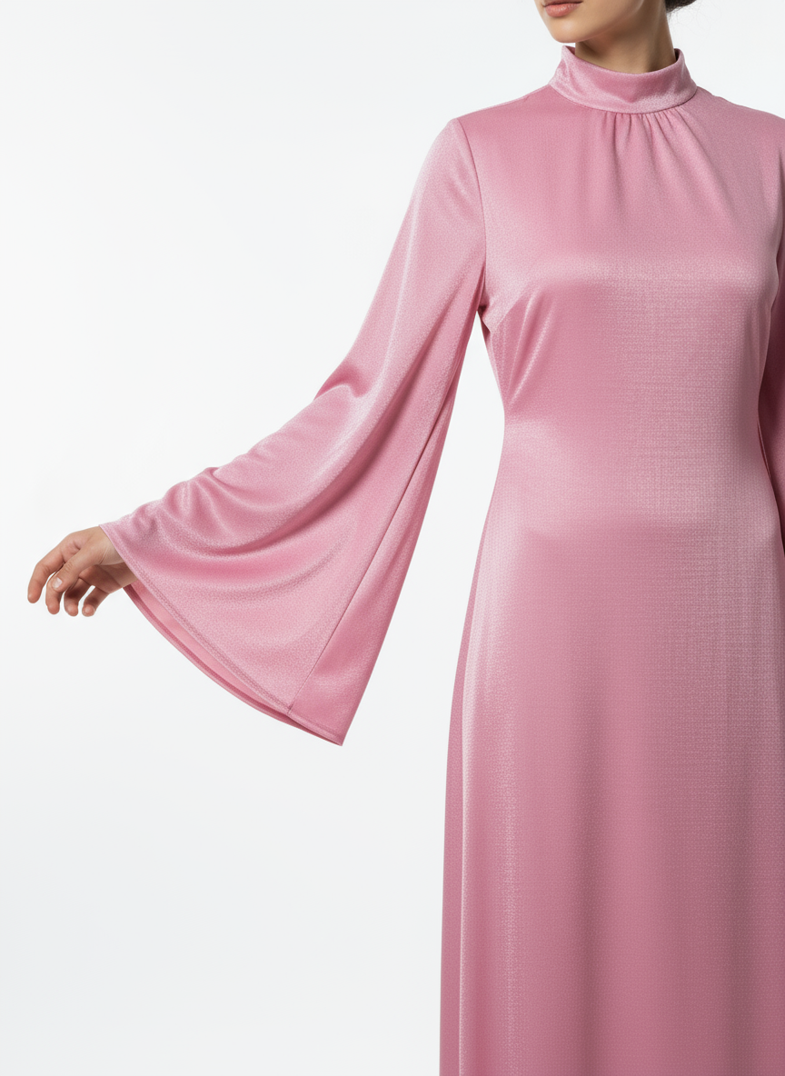 Velvet Elegance Abaya Dress