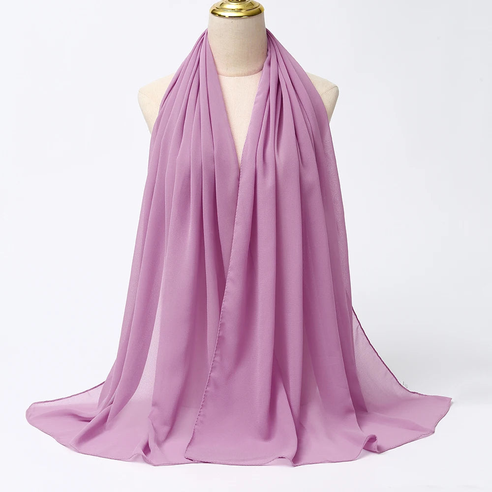 Chiffon Hijab ACIENT PURPLE