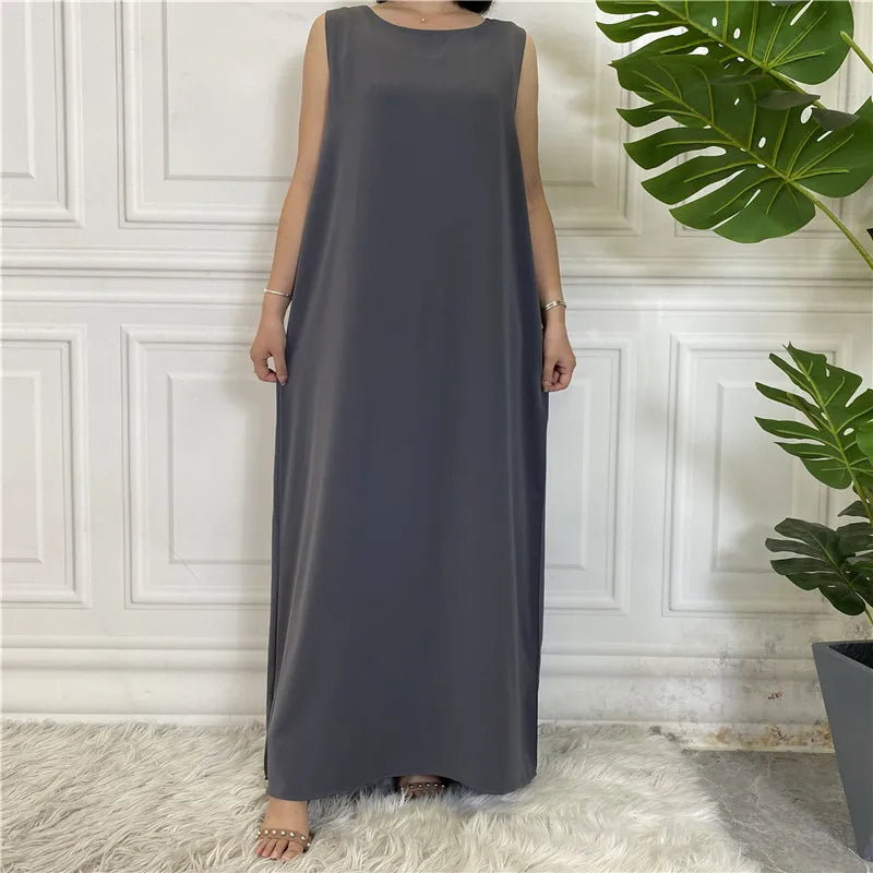 Sleeveless Kaftan Under Dress