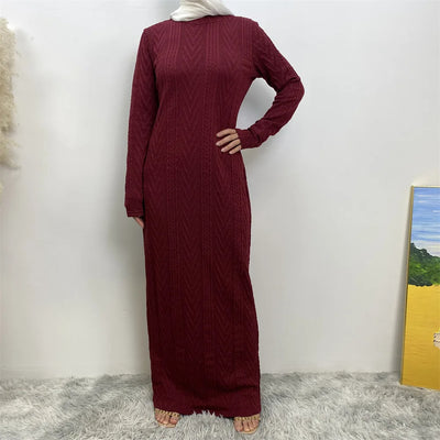 Elegant Woolen Winter Abaya