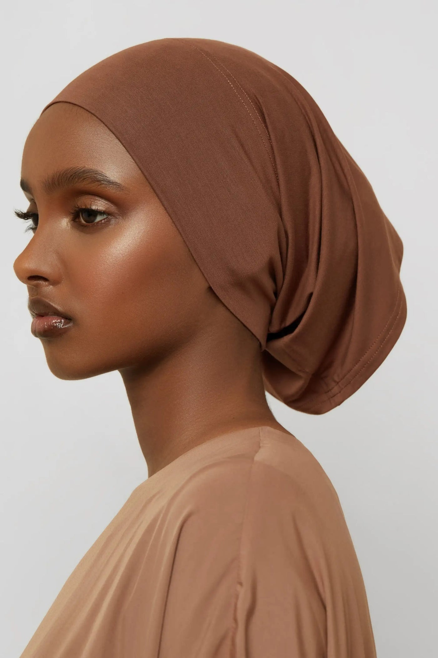 Hijab Undercap Brown