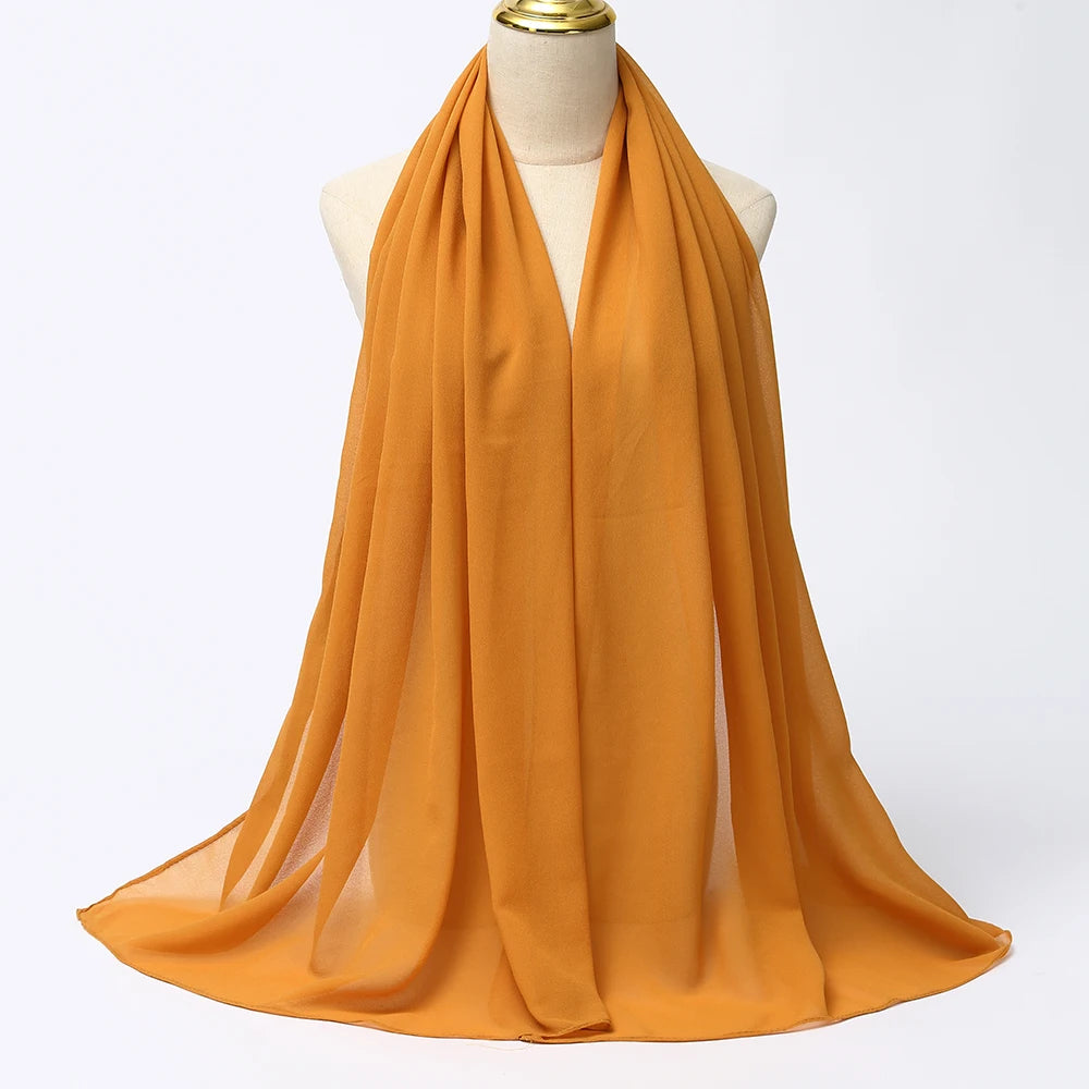 Chiffon Hijab ORANGE