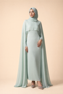 Yasmine - Mint — hijab styling, quiet editorial