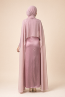 Yasmine - Pink — hijab styling, back master