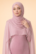 Yasmine - Pink — hijab styling, bodice closeup