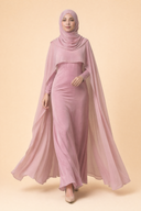 Yasmine - Pink — hijab styling, skirt motion