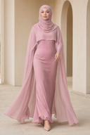 Yasmine - Pink — hijab styling, walking lifestyle