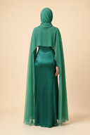 Yasmine - Emerald — hijab styling, back master