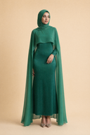 Yasmine - Emerald — hijab styling, quiet editorial